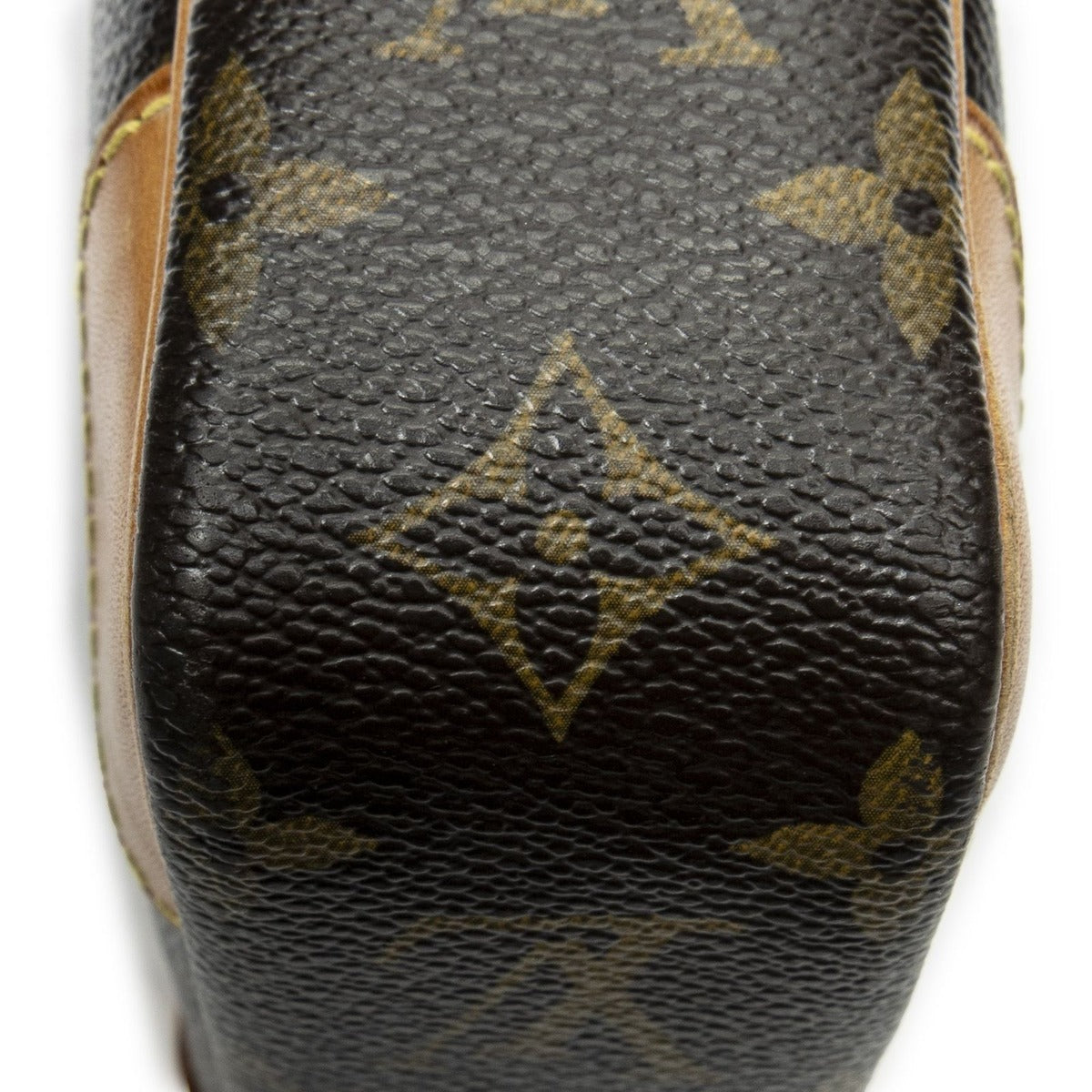 Louis Vuitton Danube Brown Monogram Canvas Shoulder Bag — view 8
