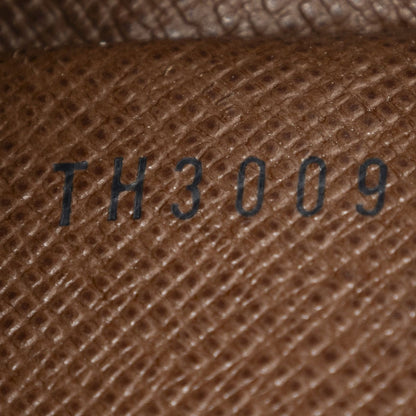 Louis Vuitton Danube Brown Monogram Canvas Shoulder Bag — view 10