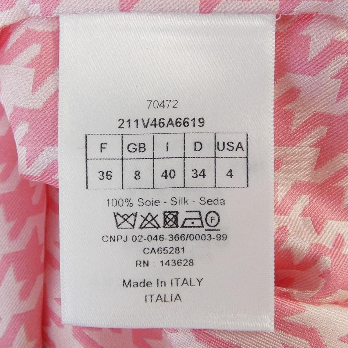 Dior S Shirt Silk Pink — view 3