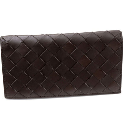 Bottega Veneta Long Wallet Without Coin Purse Intrecciato Calf