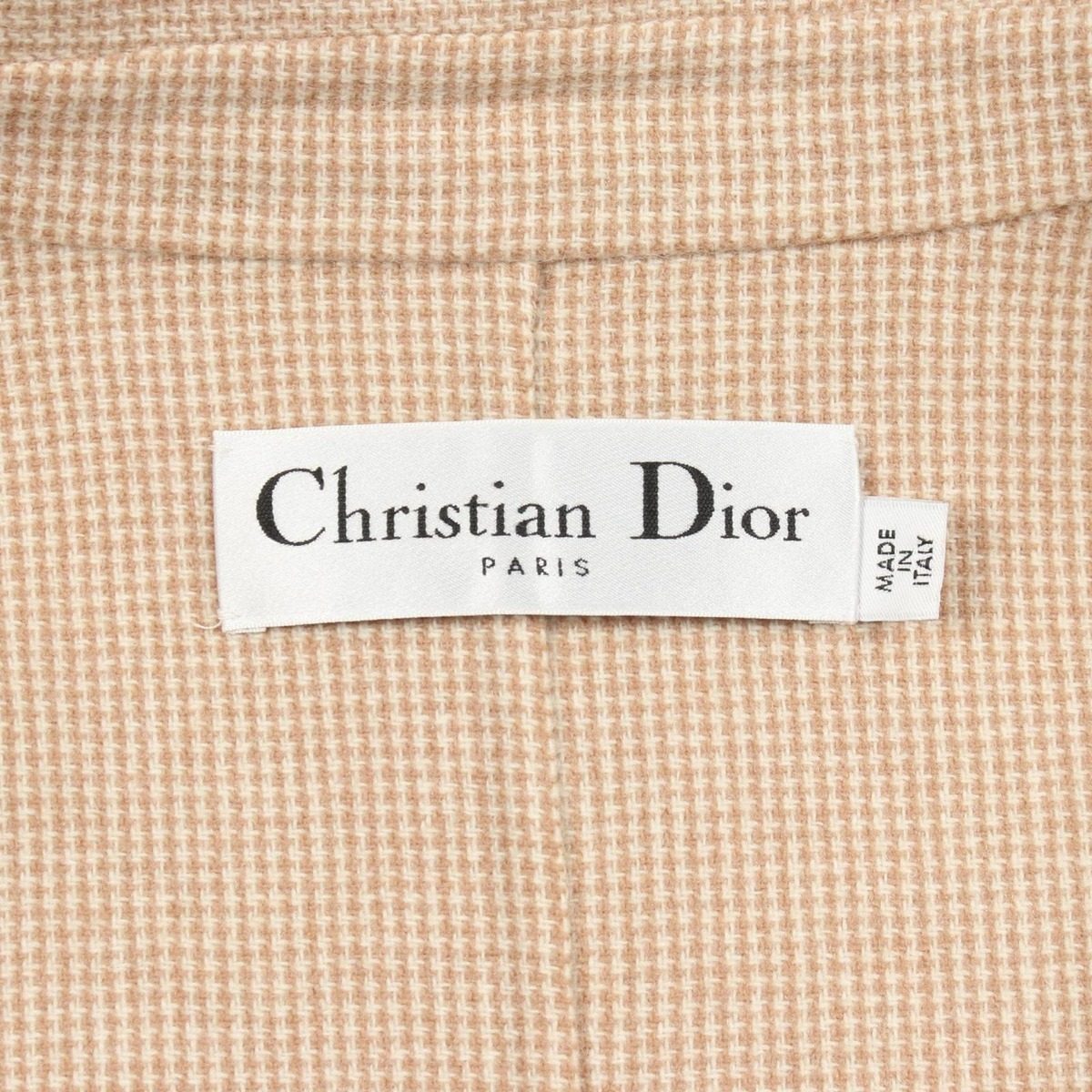 Dior Suit Jacket Beige Wool Set — view 4