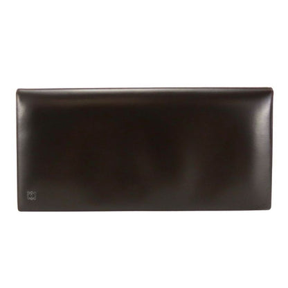 Loewe Wallet Leather Dark Crown Bifold Long Wallet Chic Men Loewe