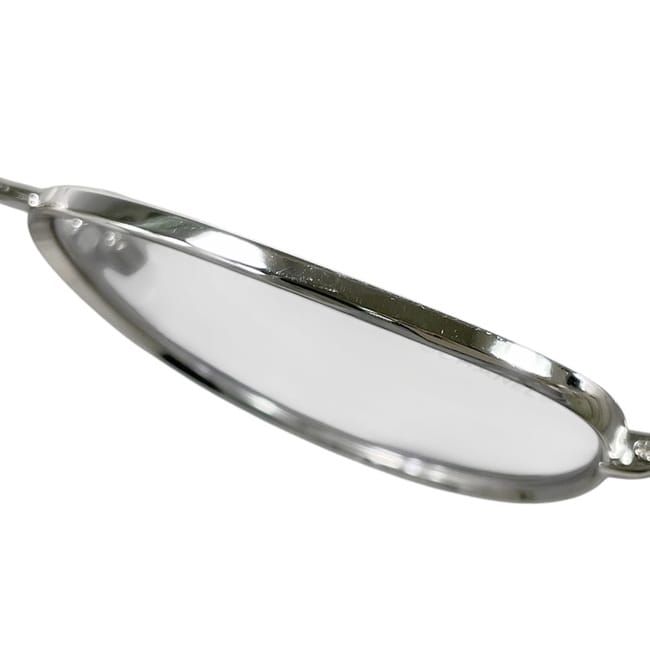 Chanel Sunglasses Silver 2182s Excellent Condition Metal Used Chanel