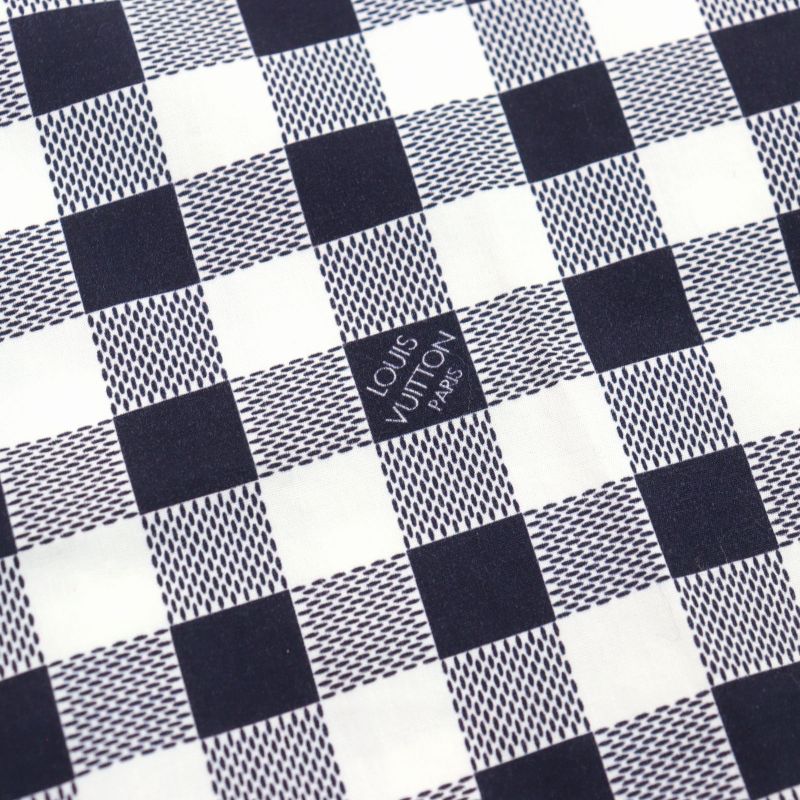 Louis Vuitton Hbs95w America's CUP America's Cup 100% Cotton Damier Logo Print
