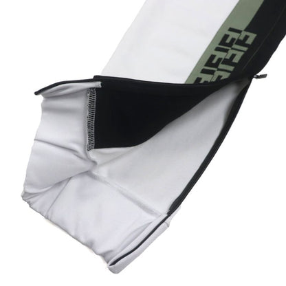  Fendi Fab557 FF Logo 2WAY Jersey Track Pants Green Black White S Made In