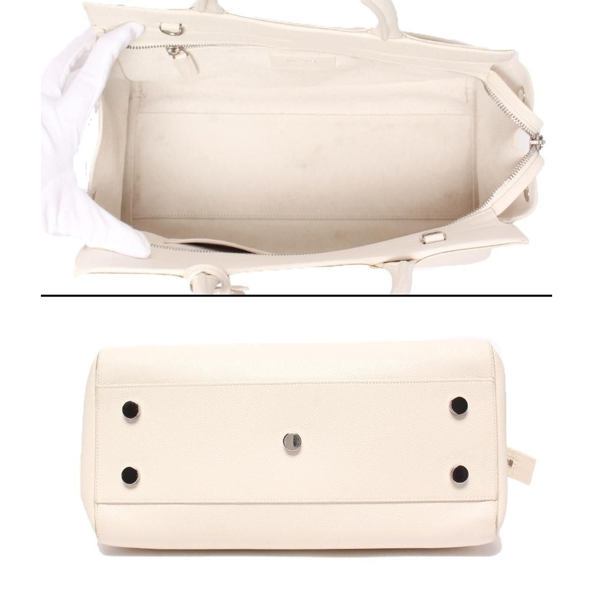 Saint Laurent Paris 2-Way Shoulder Bag Crossbody Cover Rib Goche — view 4