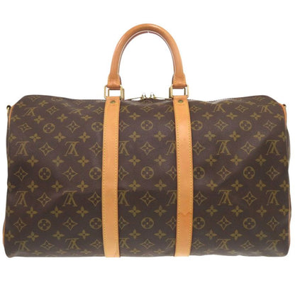 Louis Vuitton Keepall Bandoliere 45 Monogram M41418 Boston Bag LV 1202 Louis