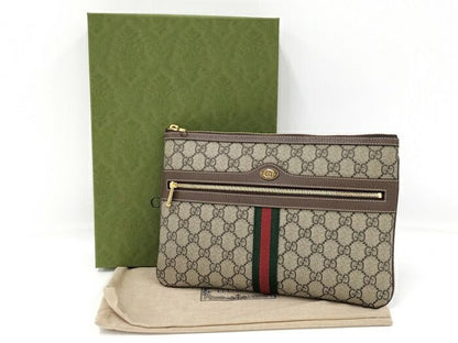 Gucci Ophidia Clutch Bag GG Supreme 517551