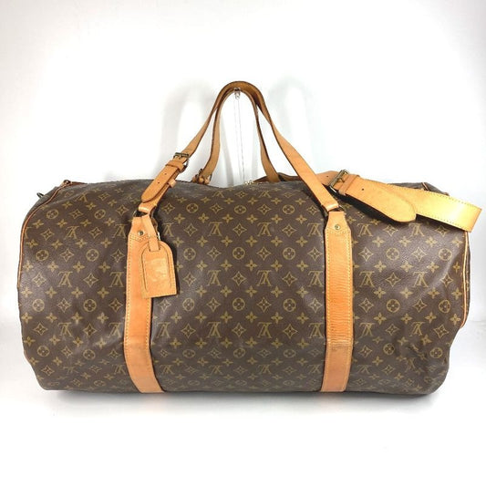 Louis Vuitton Boston Bag Sac Porochon Monogram Canvas Brown