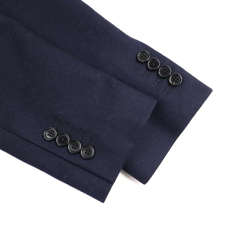 Celine Cashmere Flannel 2b Tailored Jacket 2v742561f Navy 34