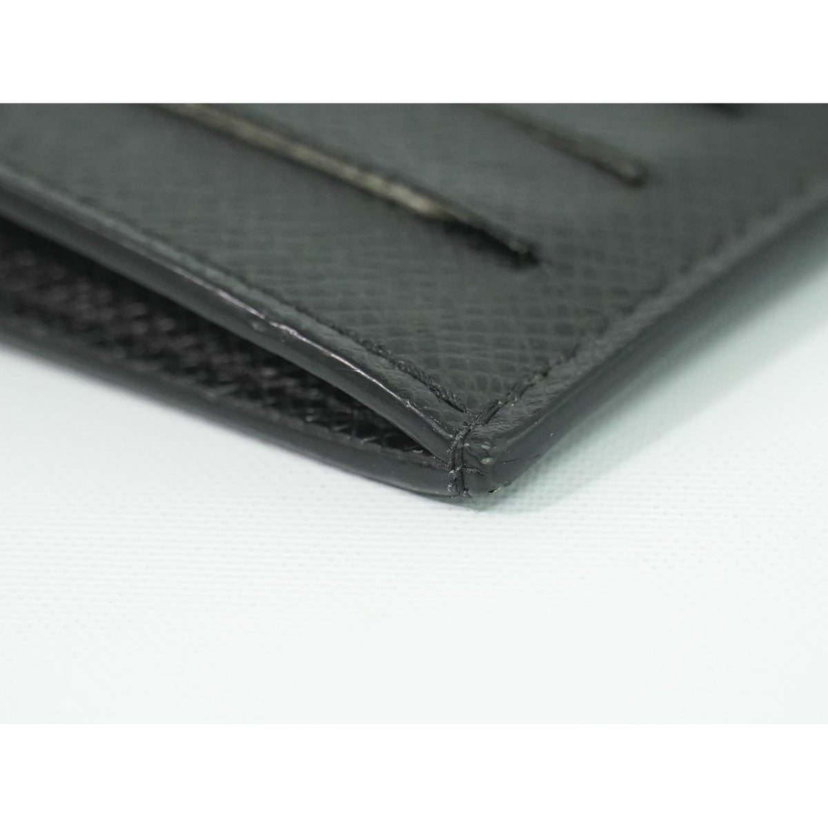 Louis Vuitton LV Coin Card Holder Monogram Eclipse Taiga Leather Noir — view 7