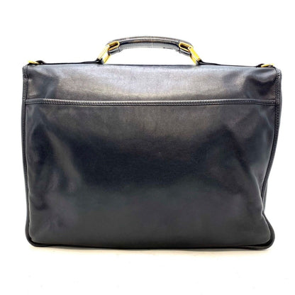 Loewe Shoulder Bag Business PC Briefcase Anagram Leather — view 2