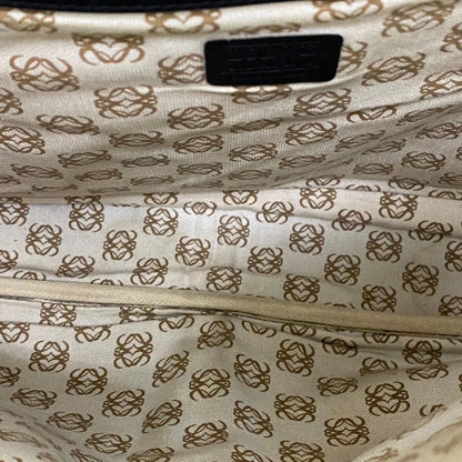 Loewe Shoulder Bag Business PC Briefcase Anagram Leather — view 8
