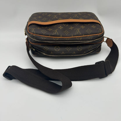 Louis Vuitton Monogram Reporter PM Shoulder Bag — view 13