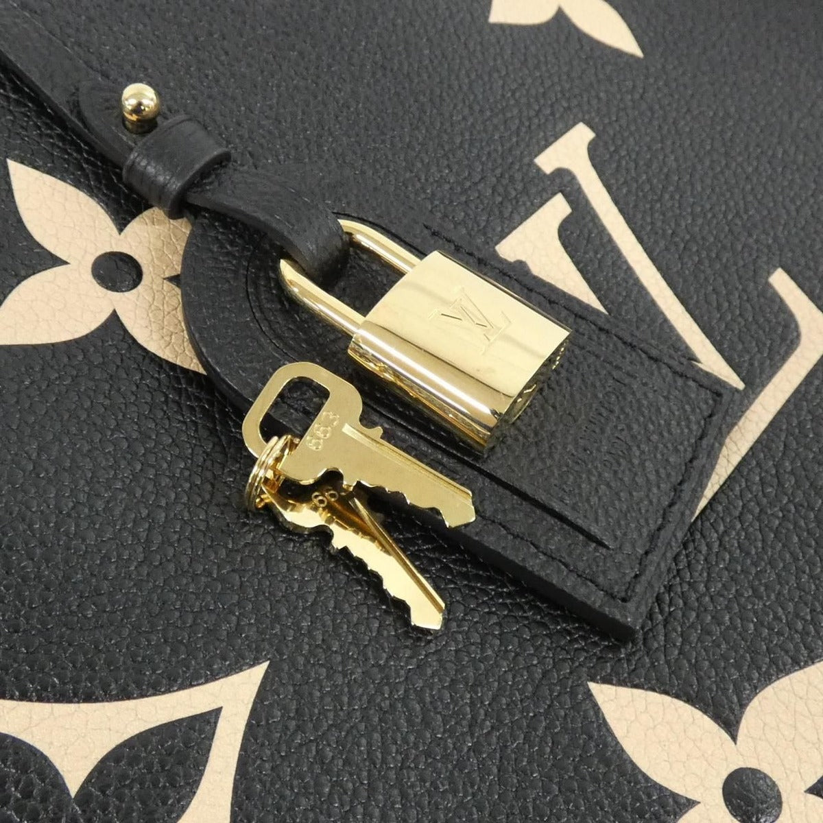 Louis Vuitton Bicolor Monogram Empreinte Petit Palais PM Bag — view 3