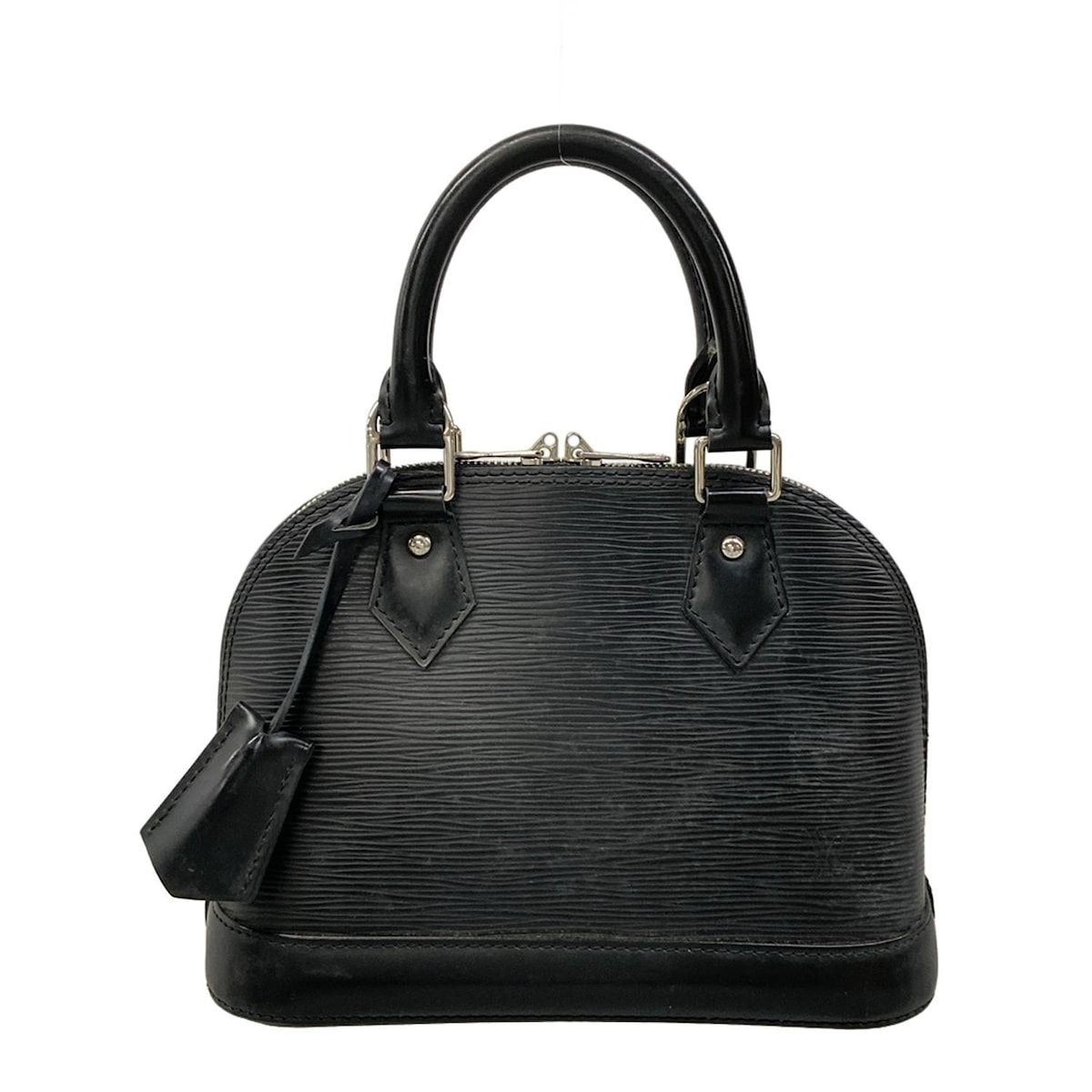 Louis Vuitton Handbag Epi Alma BB Noir Black Leather