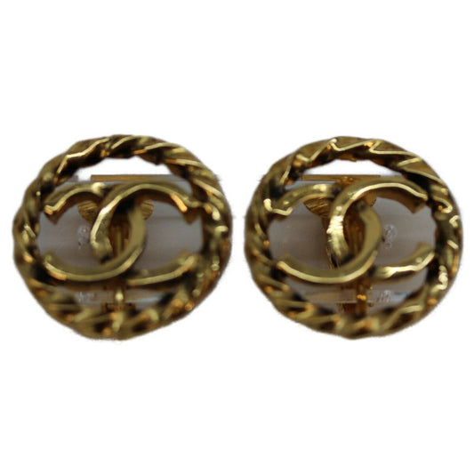 Chanel GP Circle Coco Mark Earrings
