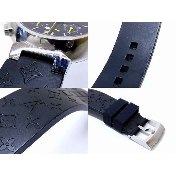 Louis Vuitton Quartz Watch Tambour la Bree Cup Chronograph Black — view 5