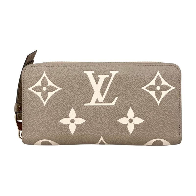 Louis Vuitton Long Wallet Zippy Wallet M69794 Monogram Empreinte Bicolor