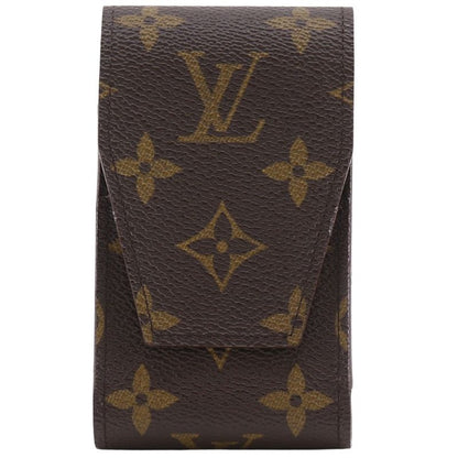 Louis Vuitton Etui Cigarette Case M63024 Monogram Canvas Brown Mi0916 Unisex