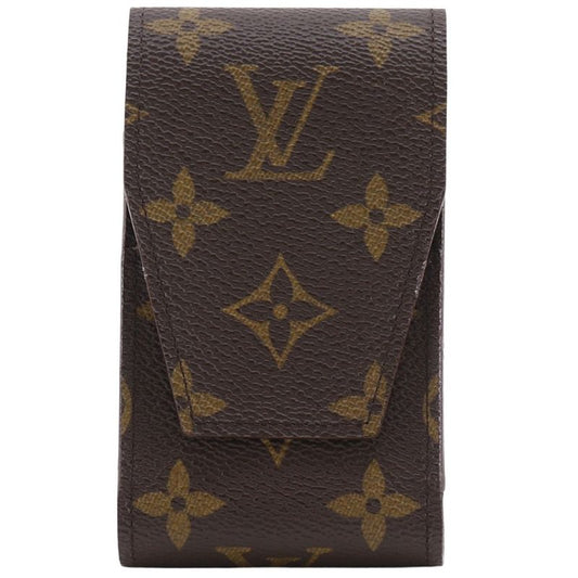 Louis Vuitton Etui Cigarette Case M63024 Monogram Canvas Brown Mi0916 Unisex