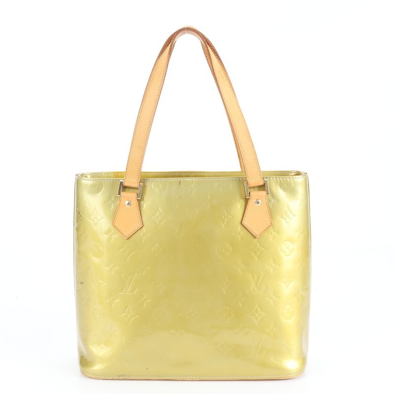 Louis Vuitton Monogram Vernis Houston M91053 Leather Tote Bag Shoulder Hand