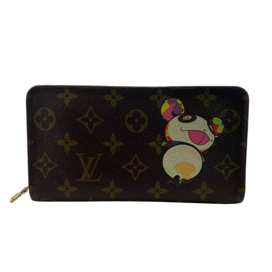 Louis Vuitton M61729 Porte Monnaie Zip Takashi Murakami Monogram Long Wallet