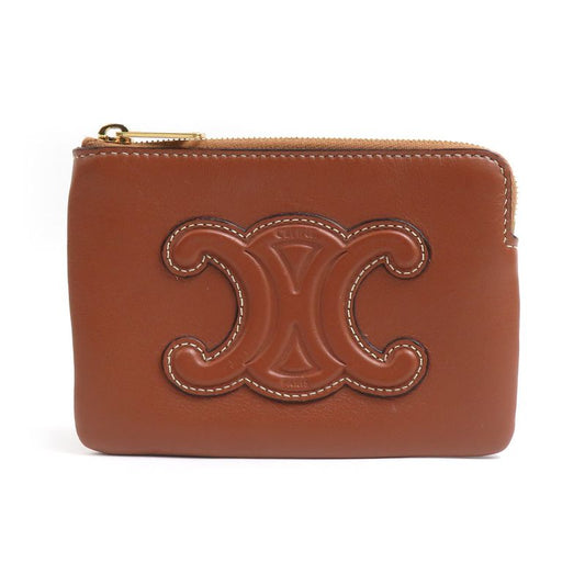 Celine Coin Case Cuir Triomphe