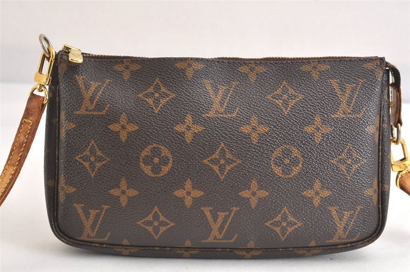 Louis Vuitton Monogram Pochette Accessoire Shoulder Cross Pouch 2770n