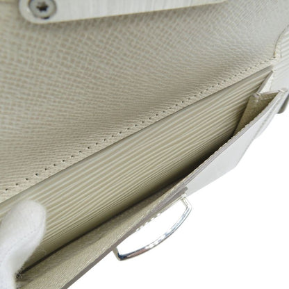 Louis Vuitton Portefeuille Astrid M6659j Epi Leather Silver Hardware Ivoire