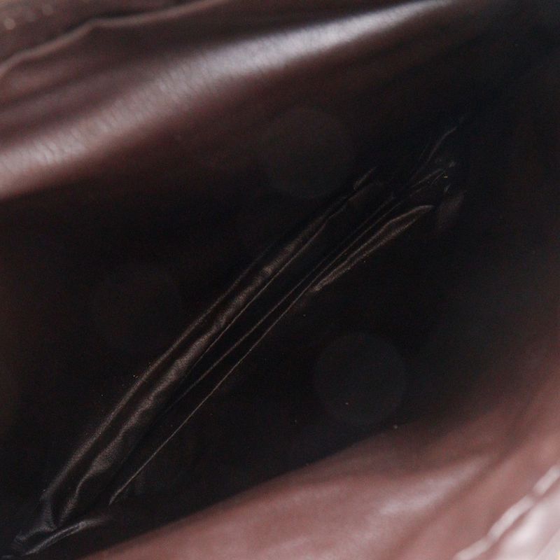 Fendi Zucca Nylon Canvas Brown Women Shoulder Bag