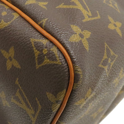Louis Vuitton Handbag Speedy 30 Monogram Canvas Monogram Gold Hardware Brown