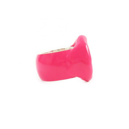 Bottega Veneta SEAL RING - Ring Accessory Ag925 Pink Size 19