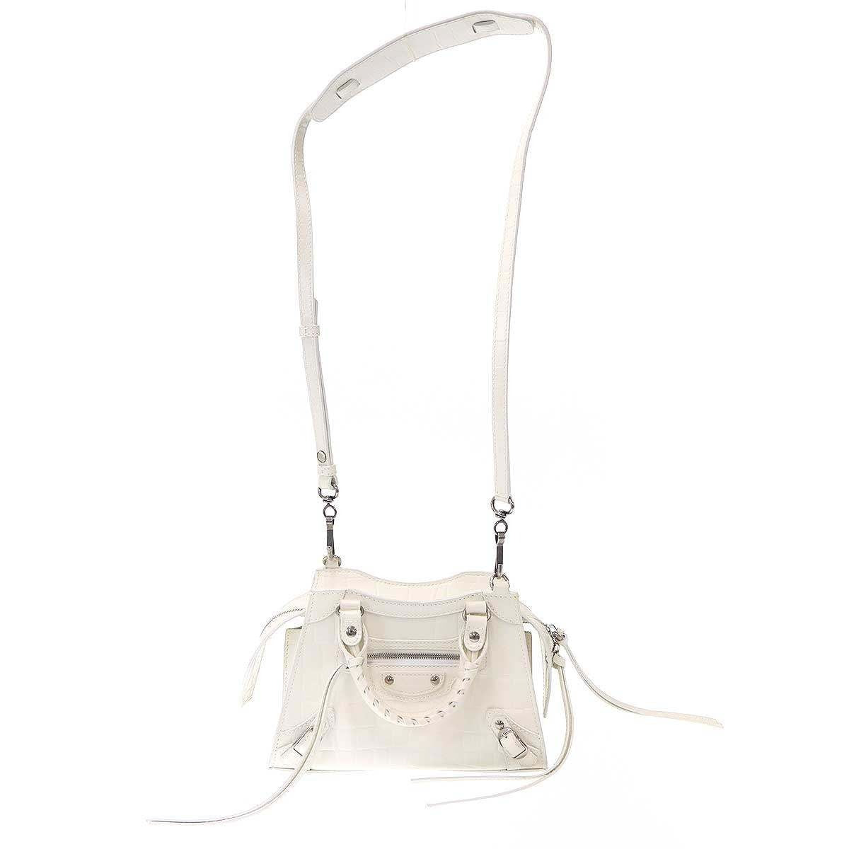 Balenciaga Neo Classic Mini Bag Croco Emboss 2-Way