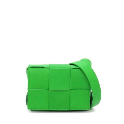 Bottega Veneta Shoulder Bag Candy Cassette Parakit Leather Gold