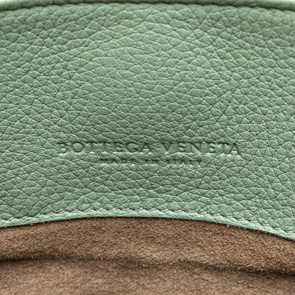 Bottega Veneta Intrecciato Roma Green Leather Women's Bottega Veneta