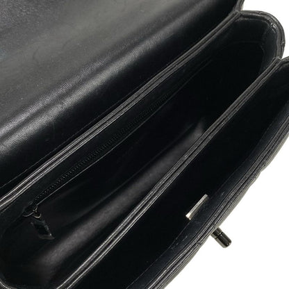 Chanel Handbag Trendy Cc/small Top Handle Flap Bag A92236 Black Lambskin