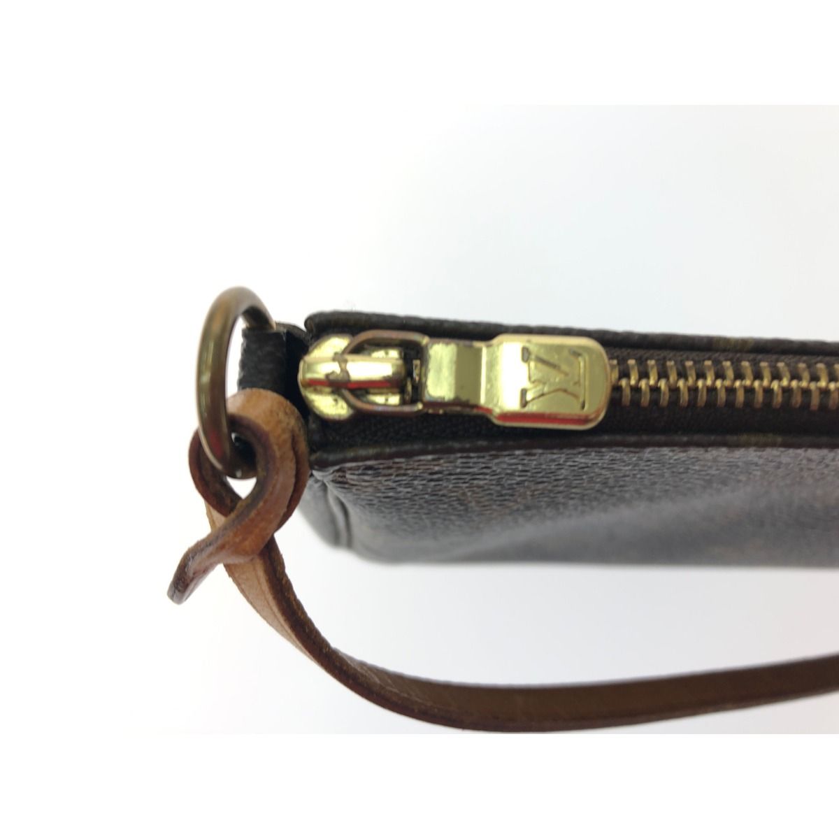 Louis Vuitton Women's Accessory Pouch Monogram Accessoire Strap Repair M51980