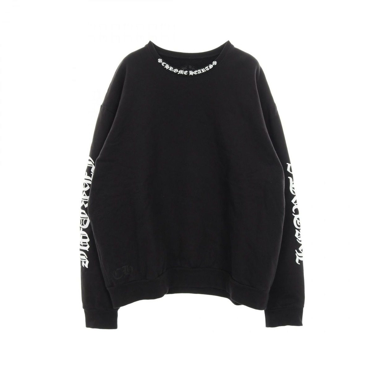 Chrome Hearts Sweatshirt Neck Logo Cotton Trainer