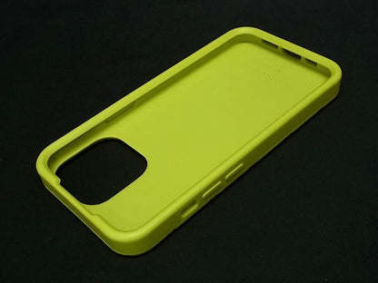 Bottega Veneta Intrecciato Rubber Iphone13pro Phone Case Yellow