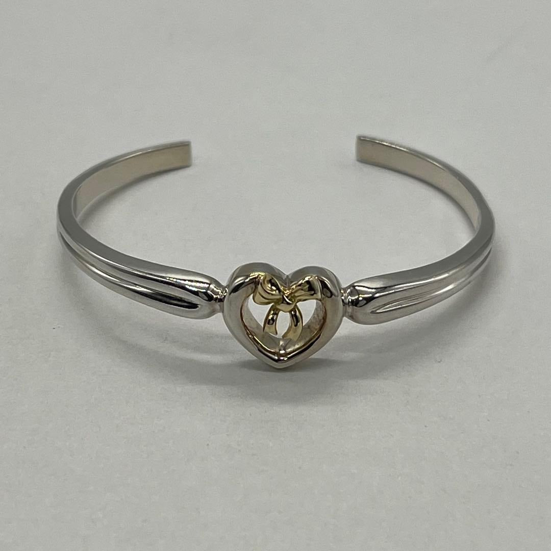 Tiffany & Co. Heart Ribbon Bangle YG
