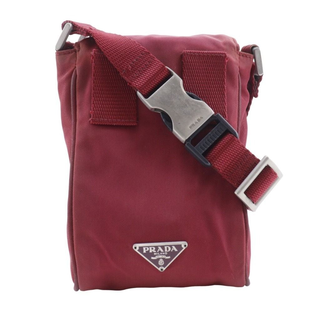 Prada 2-Way Waist Bag Nylon Cerise Red