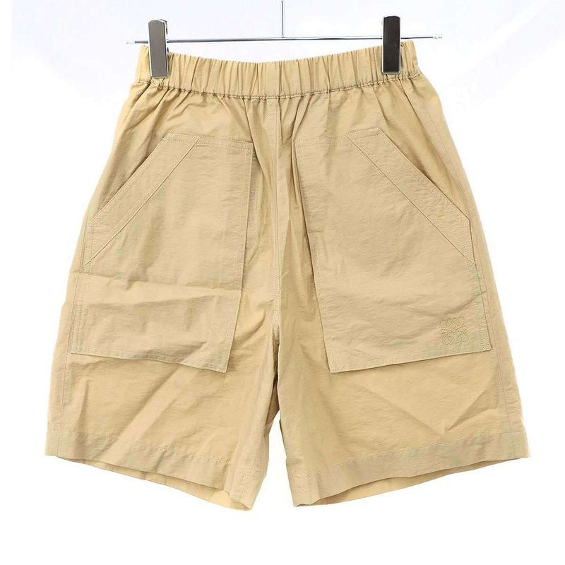 Loewe Paula's Ibiza 23 SS Anagram Shorts Beige XS