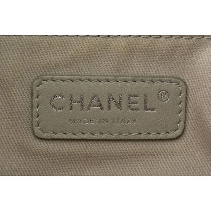 Chanel Tote Bag 2-Way Chain Quilted Stitching — view 6