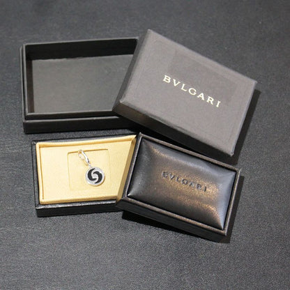Bvlgari Optical Necklace Top 18K White Gold Box 3.6 g Charm E1461