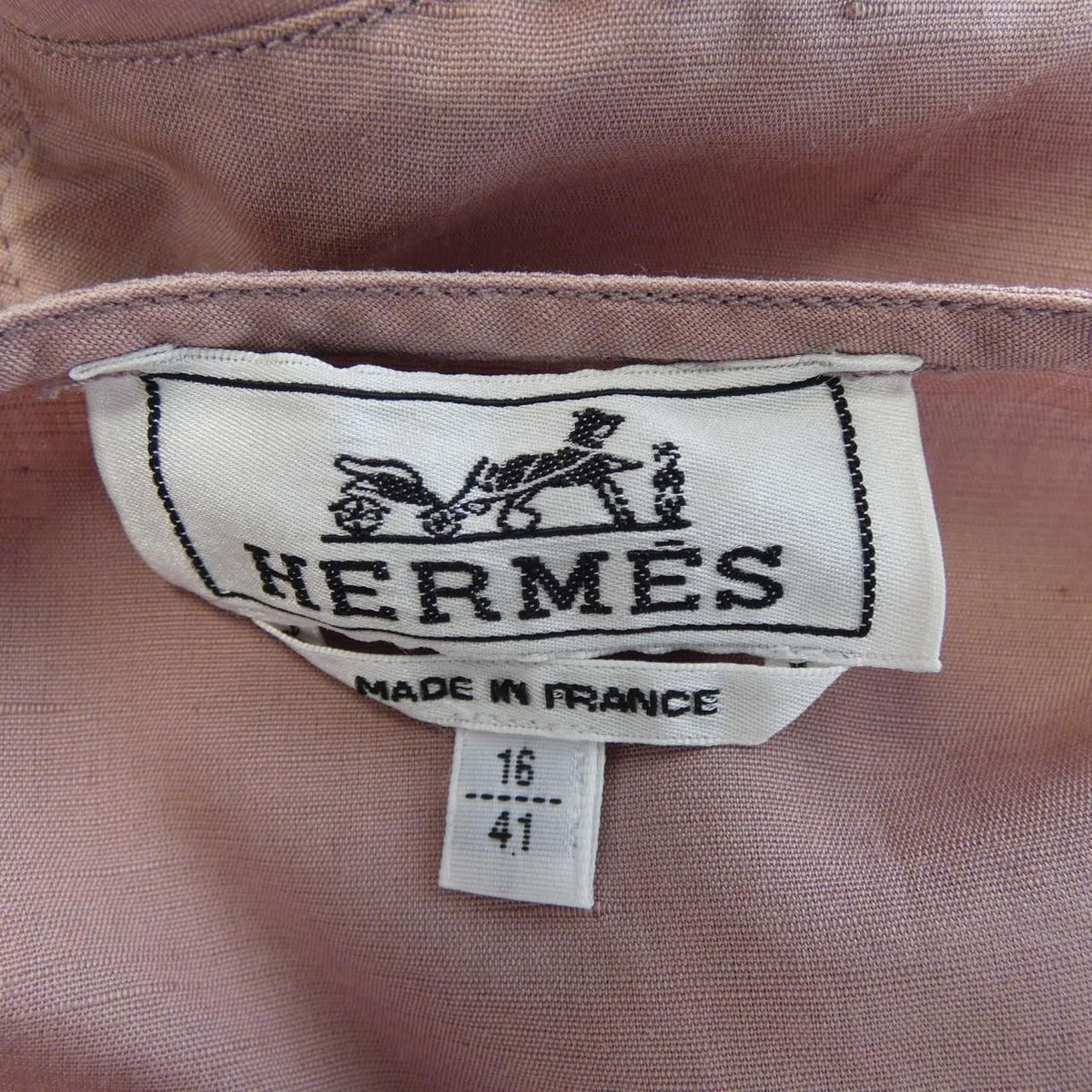 Hermes 21-5620 S/ss Size 41 Hirt — view 4