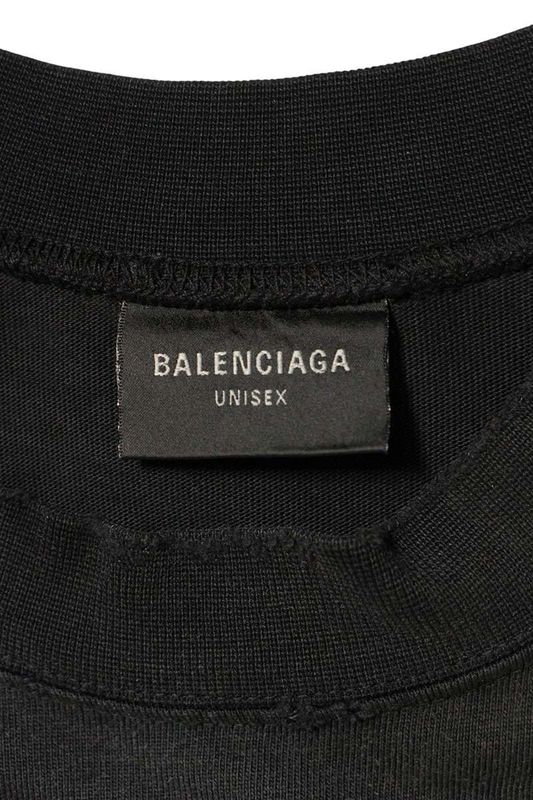 Balenciaga 791615 Tqvy2 Paris Moon Print Oversize T-shirt Men 1