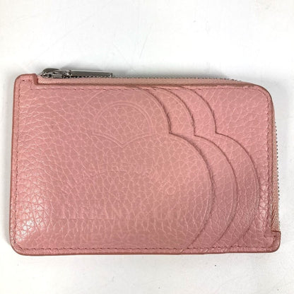 Tiffany & Co. Coin Case Return to Heart Logo Leather Pink