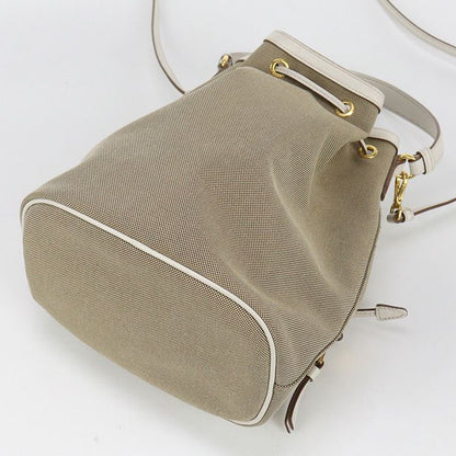 Prada Bucket Bag 1bh097 Handbag Logo Jacquard Women