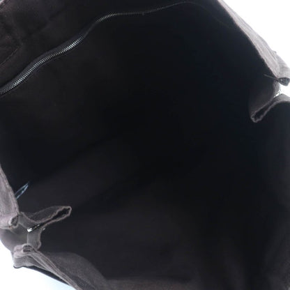 Hermes Fourre Tout MM Silver Hardware Serie Button Half Leather Use Canvas Tote